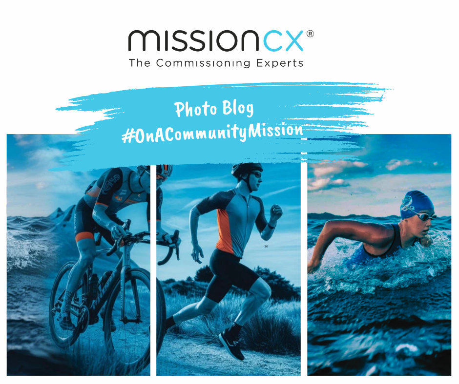 MissionCX supporting Tom Finch's Penrith to Paris Ultra Triathlon fundraising challenge.